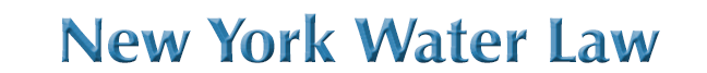 New York Water Law